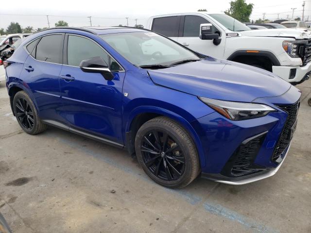 JTJKGCEZ8N5004091 - 2022 LEXUS NX 350 BLUE photo 4