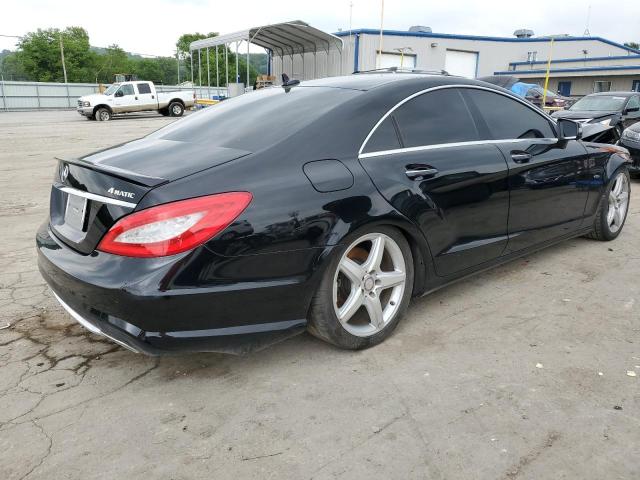 WDDLJ9BB8CA022491 - 2012 MERCEDES-BENZ CLS 550 4MATIC BLACK photo 3