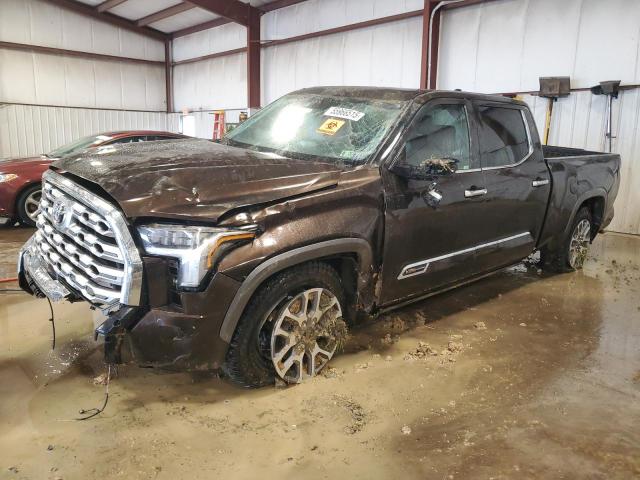 5TFMA5EC8NX002740 - 2022 TOYOTA TUNDRA CREWMAX PLATINUM BROWN photo 1