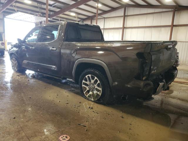 5TFMA5EC8NX002740 - 2022 TOYOTA TUNDRA CREWMAX PLATINUM BROWN photo 2