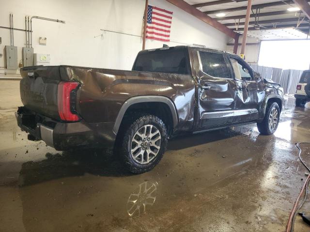 5TFMA5EC8NX002740 - 2022 TOYOTA TUNDRA CREWMAX PLATINUM BROWN photo 3