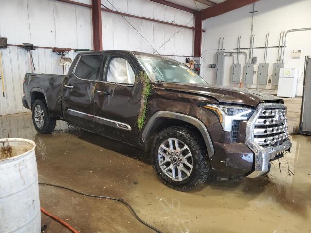 5TFMA5EC8NX002740 - 2022 TOYOTA TUNDRA CREWMAX PLATINUM BROWN photo 4