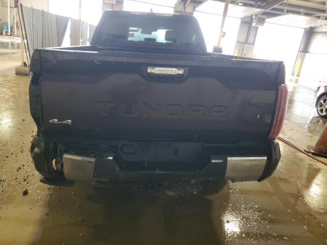 5TFMA5EC8NX002740 - 2022 TOYOTA TUNDRA CREWMAX PLATINUM BROWN photo 6