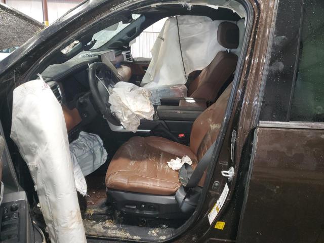 5TFMA5EC8NX002740 - 2022 TOYOTA TUNDRA CREWMAX PLATINUM BROWN photo 7