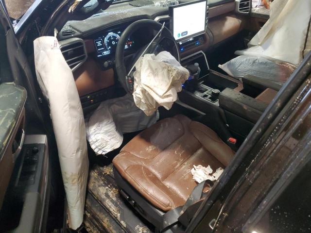 5TFMA5EC8NX002740 - 2022 TOYOTA TUNDRA CREWMAX PLATINUM BROWN photo 8