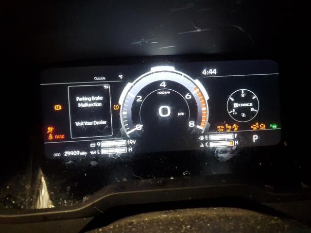 5TFMA5EC8NX002740 - 2022 TOYOTA TUNDRA CREWMAX PLATINUM BROWN photo 9