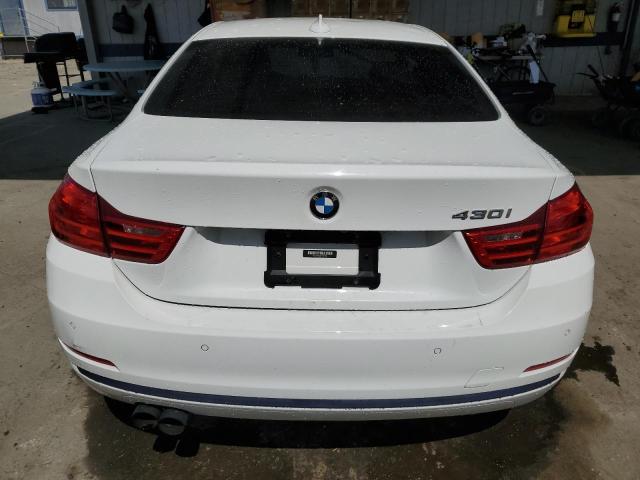 WBA4R7C53HK679881 - 2017 BMW 430I WHITE photo 6