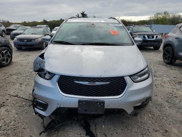 2C4RC3BG9NR161471 - 2022 CHRYSLER PACIFICA TOURING L SILVER photo 5