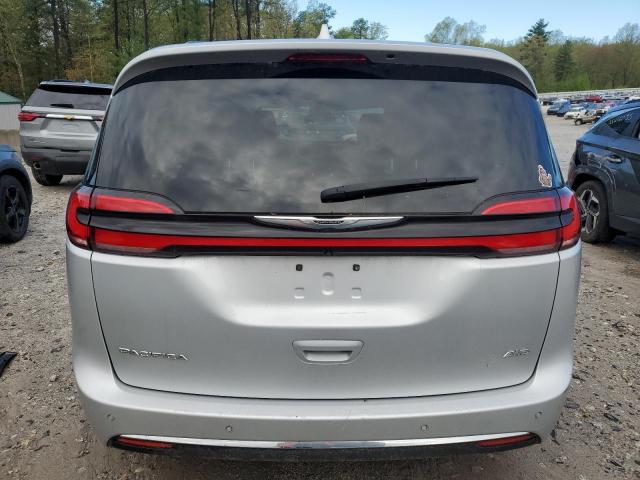 2C4RC3BG9NR161471 - 2022 CHRYSLER PACIFICA TOURING L SILVER photo 6