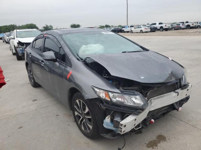 19XFB2F9XDE288483 - 2013 HONDA CIVIC EXL 灰色 照片 4