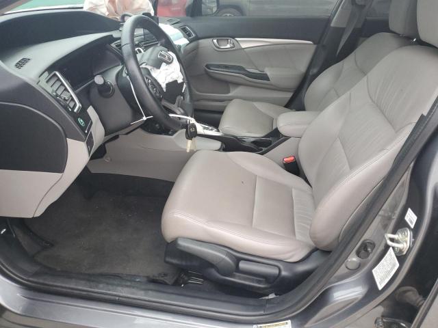 19XFB2F9XDE288483 - 2013 HONDA CIVIC EXL 灰色 照片 7