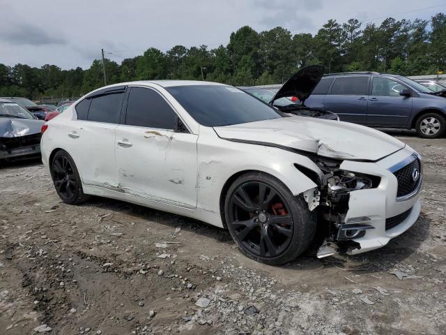 JN1BV7AP2EM683787 - 2014 INFINITI Q50 SPORT BASE WHITE photo 4