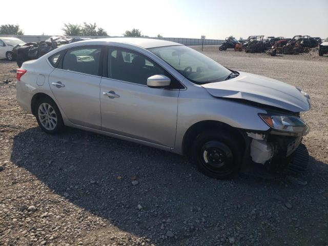 3N1AB7AP6KY315464 - 2019 NISSAN SENTRA S SILVER photo 4