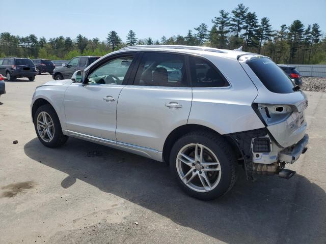 WA1LFAFP7DA094247 - 2013 AUDI Q5 PREMIUM PLUS SILVER photo 2