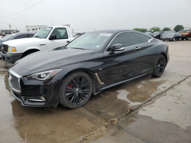 JN1EV7EK4JM341604 - 2018 INFINITI Q60 LUXE 300 BLACK photo 1