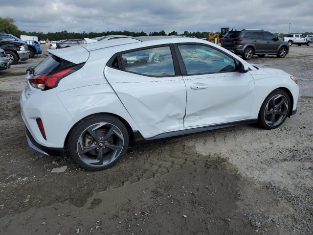 KMHTH6AB7KU009214 - 2019 HYUNDAI VELOSTER TURBO WHITE photo 3