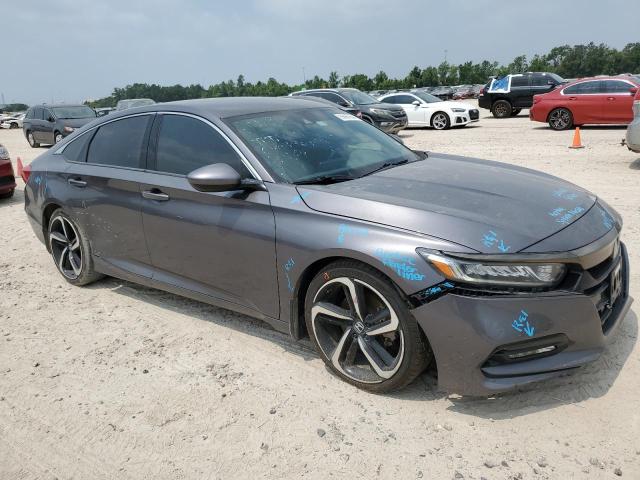 1HGCV1F38JA018099 - 2018 HONDA ACCORD SPORT GRAY photo 4