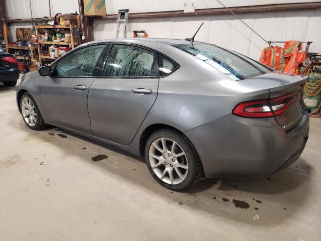 1C3CDFBA5DD225771 - 2013 DODGE DART SXT GRAY photo 2