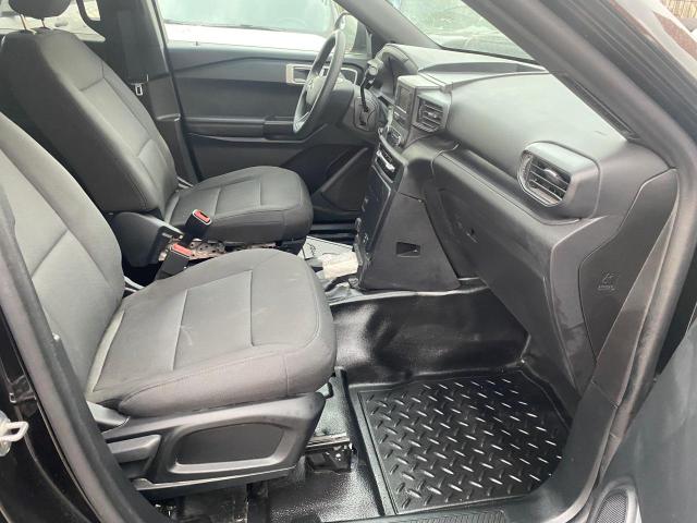 1FM5K8AB4MGB64603 - 2021 FORD EXPLORER POLICE INTERCEPTOR BLACK photo 5
