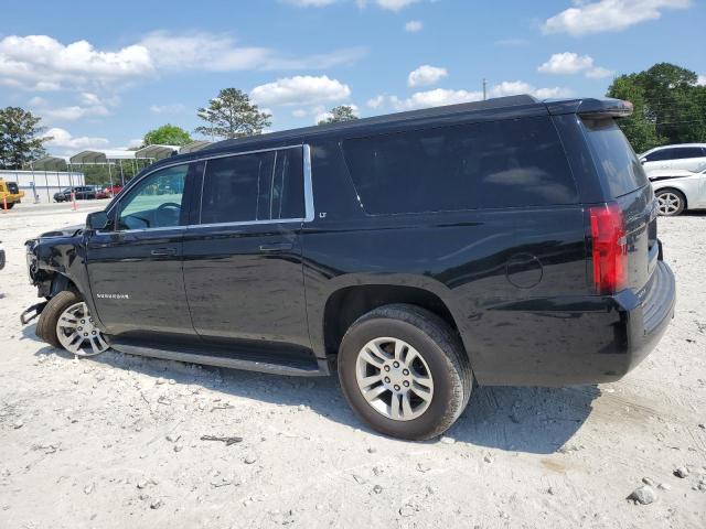 1GNSCHKC4KR382304 - 2019 CHEVROLET SUBURBAN C1500 LT BLACK photo 2