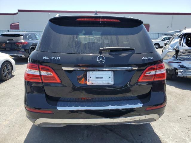 4JGDA5HB0DA162630 - 2013 MERCEDES-BENZ ML 350 4MATIC BLACK photo 6