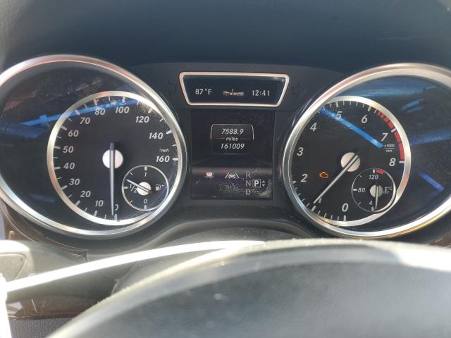 4JGDA5HB0DA162630 - 2013 MERCEDES-BENZ ML 350 4MATIC BLACK photo 9