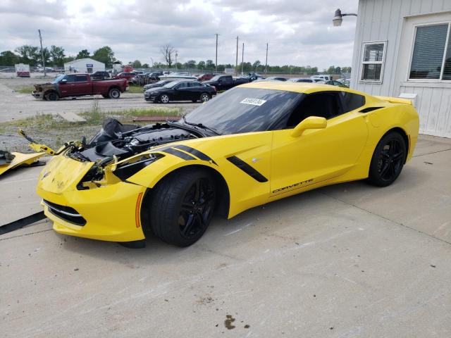 1G1YB2D73G5110269 - 2016 CHEVROLET CORVETTE STINGRAY 1LT YELLOW photo 1