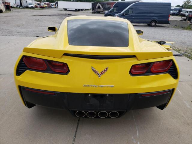 1G1YB2D73G5110269 - 2016 CHEVROLET CORVETTE STINGRAY 1LT YELLOW photo 6