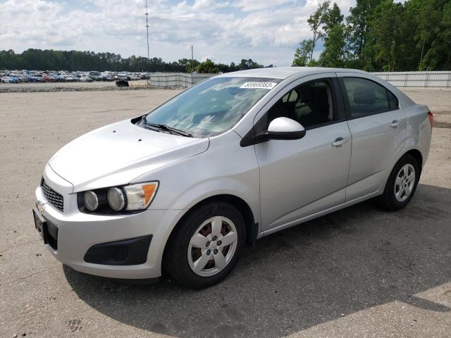 1G1JA5SH6E4106530 - 2014 CHEVROLET SONIC LS SILVER photo 1