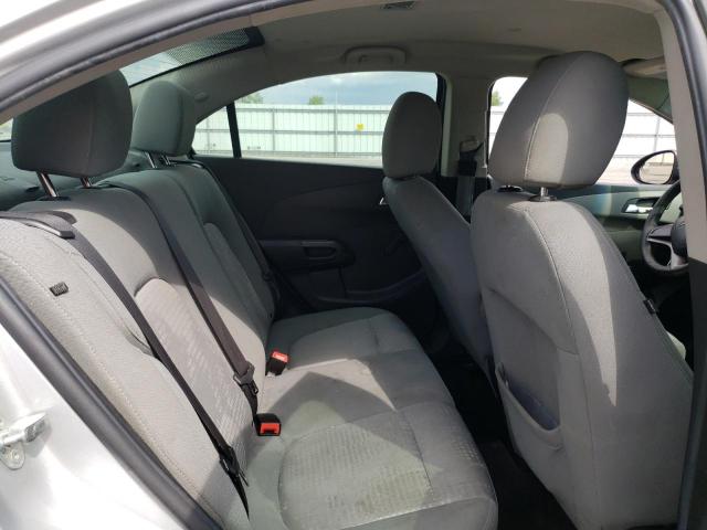 1G1JA5SH6E4106530 - 2014 CHEVROLET SONIC LS SILVER photo 10