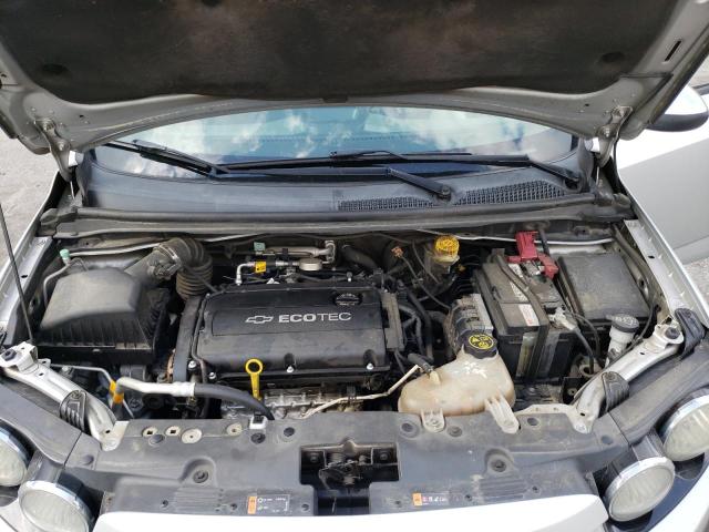 1G1JA5SH6E4106530 - 2014 CHEVROLET SONIC LS SILVER photo 11