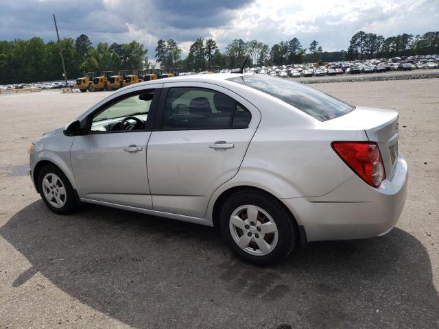 1G1JA5SH6E4106530 - 2014 CHEVROLET SONIC LS SILVER photo 2