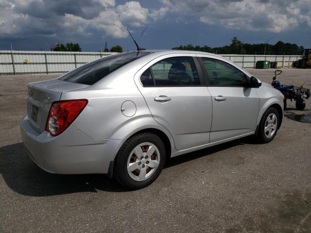 1G1JA5SH6E4106530 - 2014 CHEVROLET SONIC LS SILVER photo 3