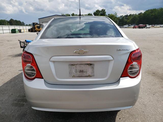 1G1JA5SH6E4106530 - 2014 CHEVROLET SONIC LS SILVER photo 6