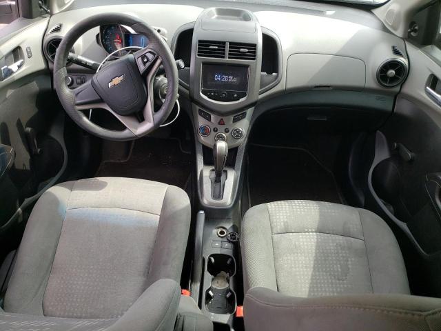 1G1JA5SH6E4106530 - 2014 CHEVROLET SONIC LS SILVER photo 8