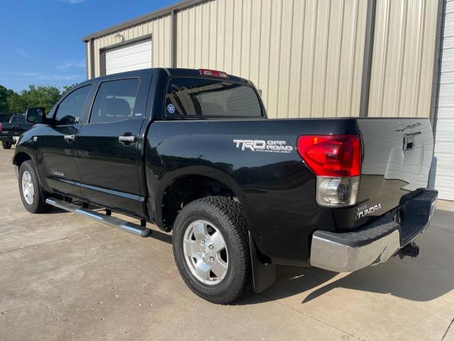 5TFET54188X027088 - 2008 TOYOTA TUNDRA CREWMAX BLACK photo 3