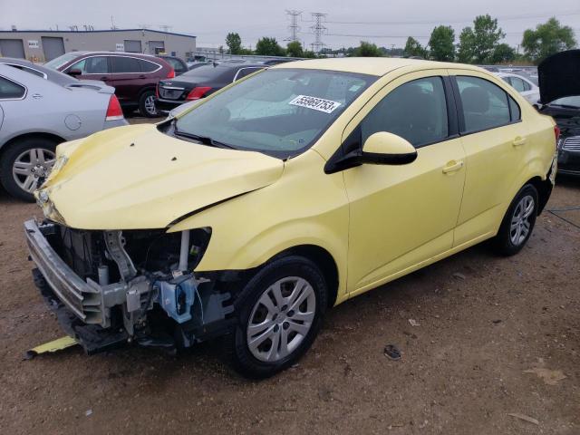 1G1JB5SH8H4173695 - 2017 CHEVROLET SONIC LS 黄色 照片 1