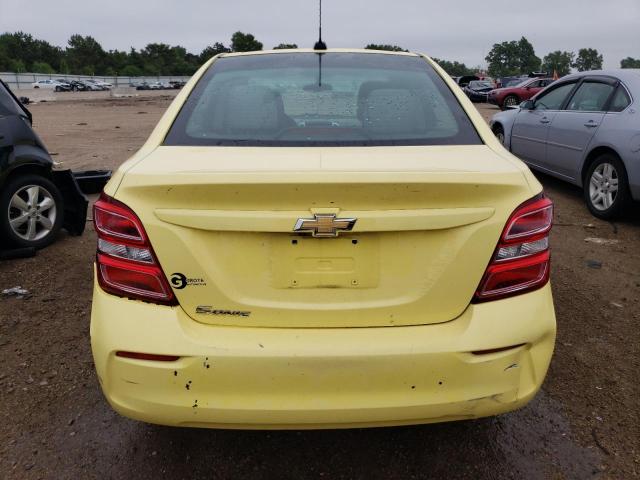 1G1JB5SH8H4173695 - 2017 CHEVROLET SONIC LS YELLOW photo 6