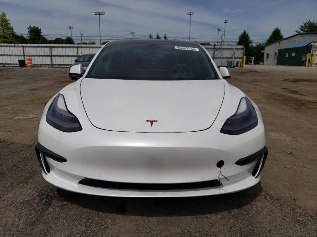 5YJ3E1EBXMF035571 - 2021 TESLA MODEL 3 Biały zdjęcie 5