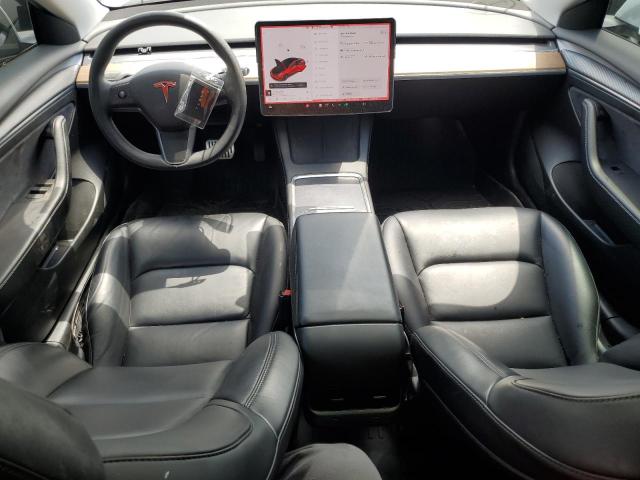 5YJ3E1EBXMF035571 - 2021 TESLA MODEL 3 Biały zdjęcie 8