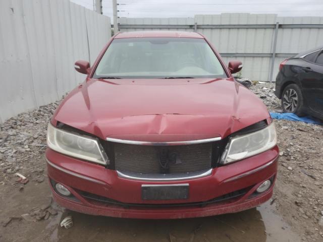 KMHFC4DF3BA526932 - 2011 HYUNDAI AZERA GLS RED photo 5