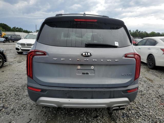 5XYP34HC4LG046571 - 2020 KIA TELLURIDE EX BLUE photo 6