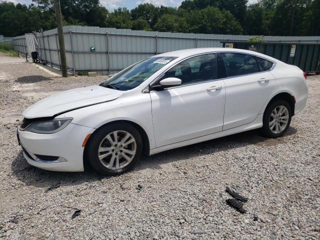 1C3CCCAB0FN704124 - 2015 CHRYSLER 200 LIMITED WHITE photo 1