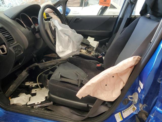 JHMGD38498S071188 - 2008 HONDA FIT BLUE photo 7