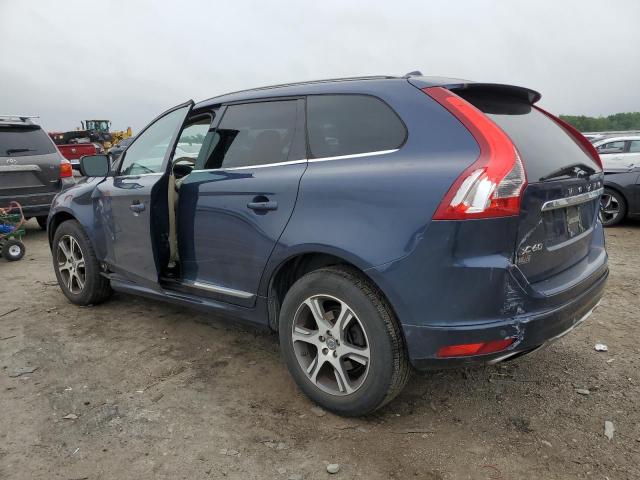 YV4902RK3F2689517 - 2015 VOLVO XC60 T6 PREMIER BLUE photo 2