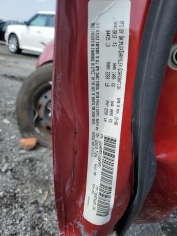 1B3HB28B67D232959 - 2007 DODGE CALIBER RED photo 12