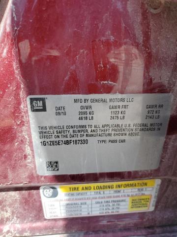 1G1ZE5E74BF187330 - 2011 CHEVROLET MALIBU LTZ BURGUNDY photo 13