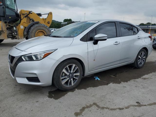 3N1CN8EV3LL854718 - 2020 NISSAN VERSA SV SILVER photo 1