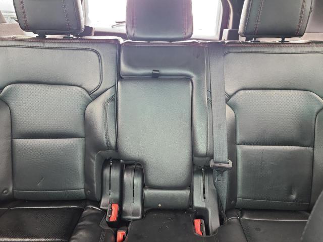 1FM5K8GT3GGC40638 - 2016 FORD EXPLORER SPORT RED photo 10