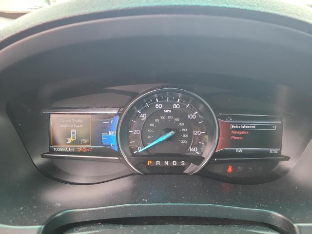 1FM5K8GT3GGC40638 - 2016 FORD EXPLORER SPORT RED photo 9